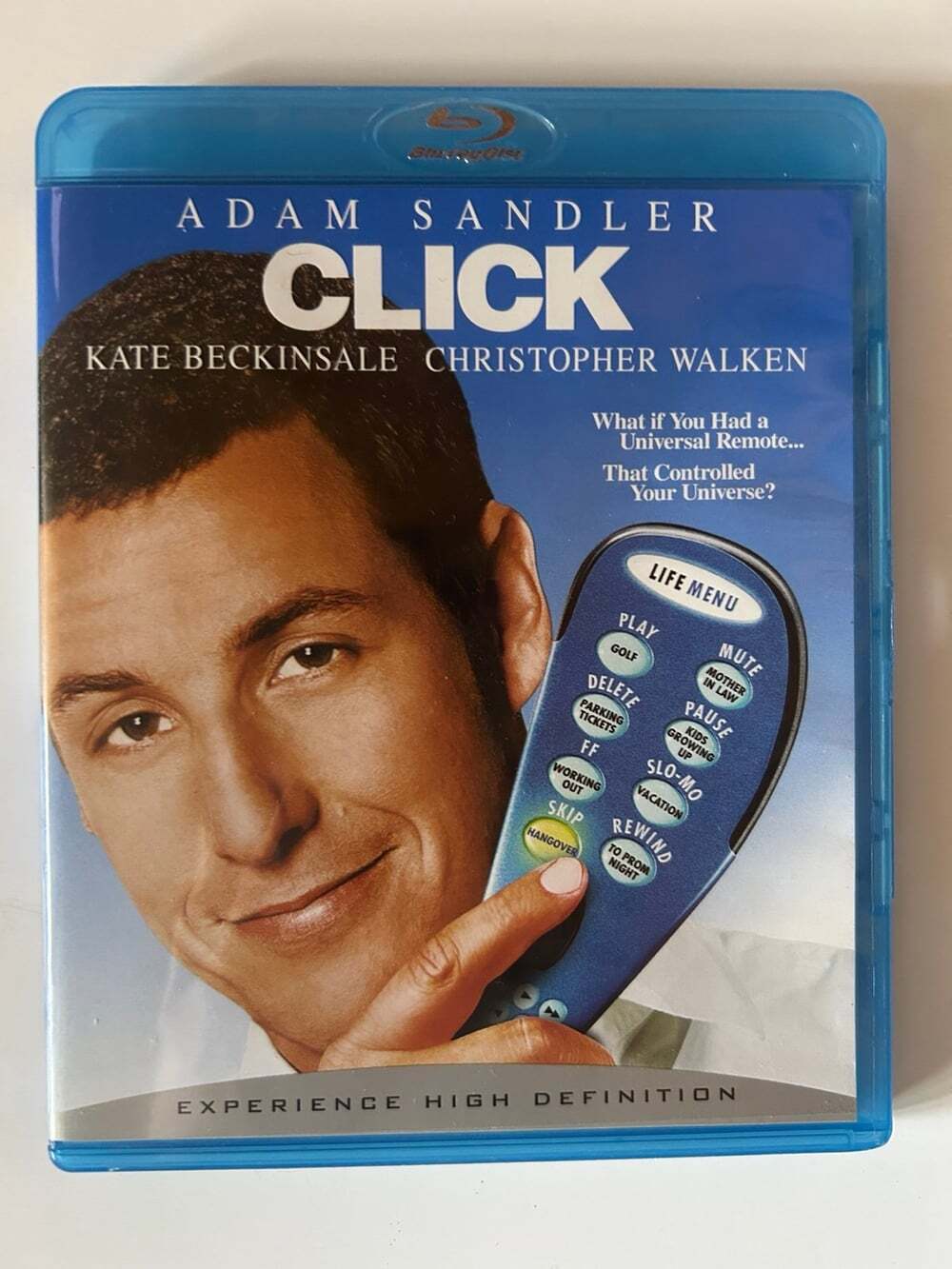 Click Movie with Adam Sandler Blu -Ray DVD 2006